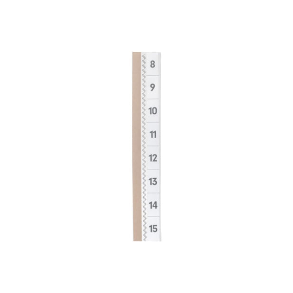 Durable TABFIX Self-Adhesive Index Tabs with blank and pre-printed ...