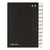 Pagna Filing Book with tabs A-Z, Black