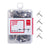 deli Thumb Tacks, 100/pack, Silver