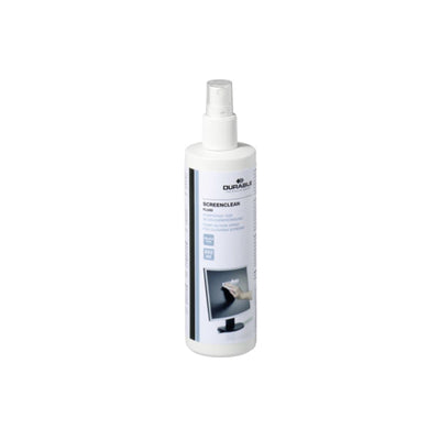 Durable SCREENCLEAN FLUID Pump Spray for cleaning screens, 250 ml