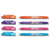 Pilot FriXion ball, Erasable Gel Ink Roller, 0.7mm, 4/set, Purple/Pink/Orange/Turquoise
