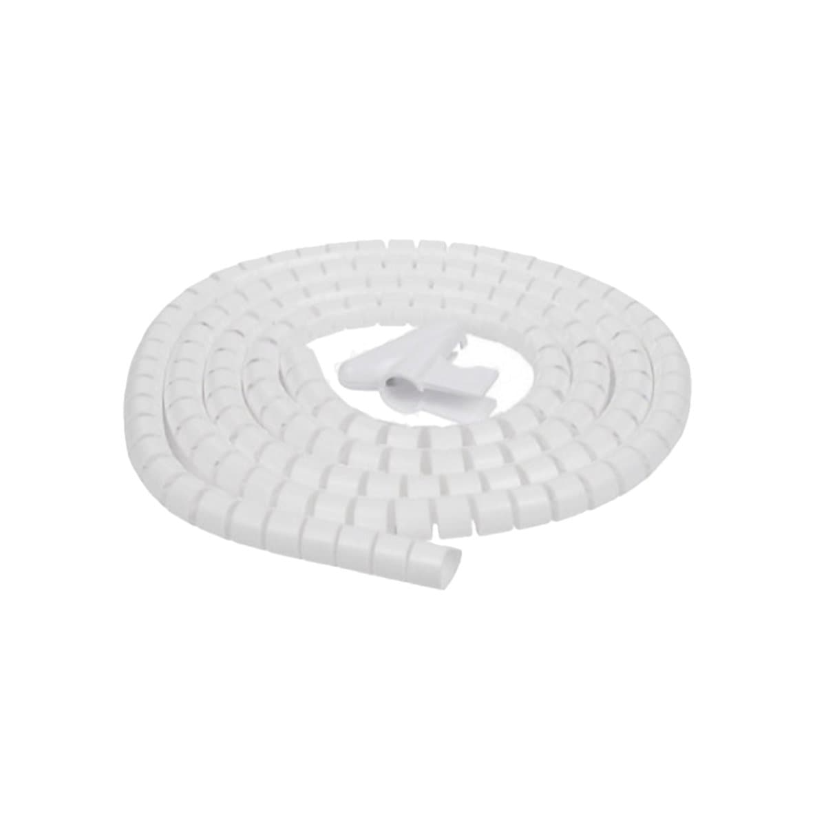 Cable Tidy, Wire Organizer 1.5m, White