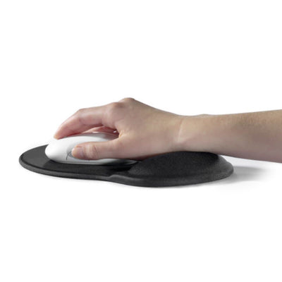 Durable ERGOTOP Gel Mouse Pad, 23 x 2.6 x 26 cm, Charcoal