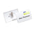 Durable CLICK FOLD Name Badge with combi clip, 90 x 54 mm
