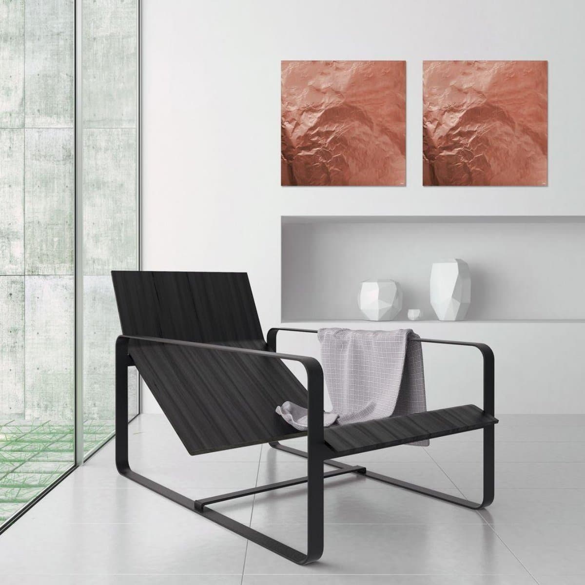 Sigel Magnetic Glass Board ARTVERUM, 48 x 48 cm, Pure-Copper