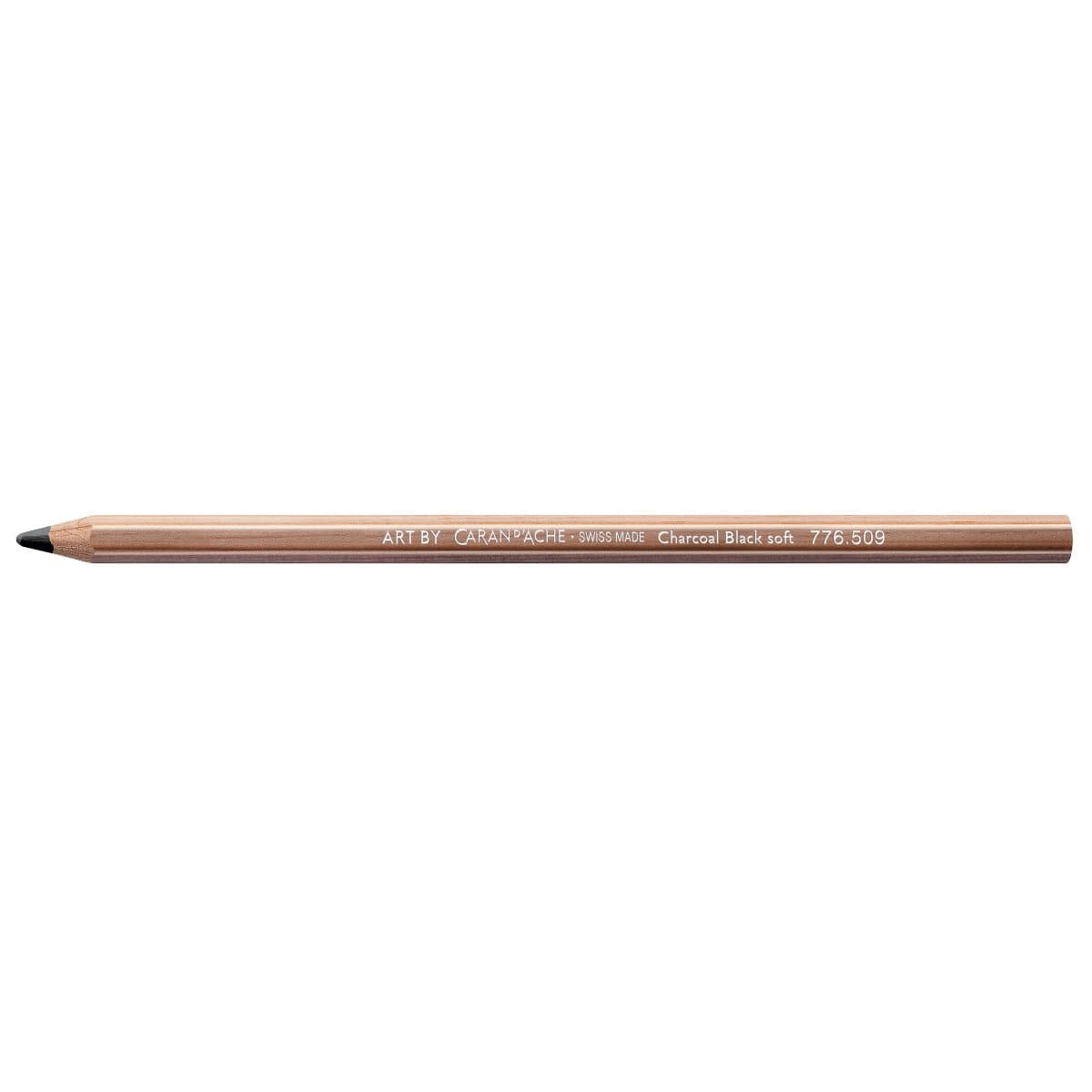 CARAN d'ACHE Artist Art Charcoal Pencil, soft, Black