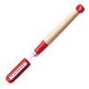 LAMY ABC Beginner Fountain Pen, A nib, Wood/Red