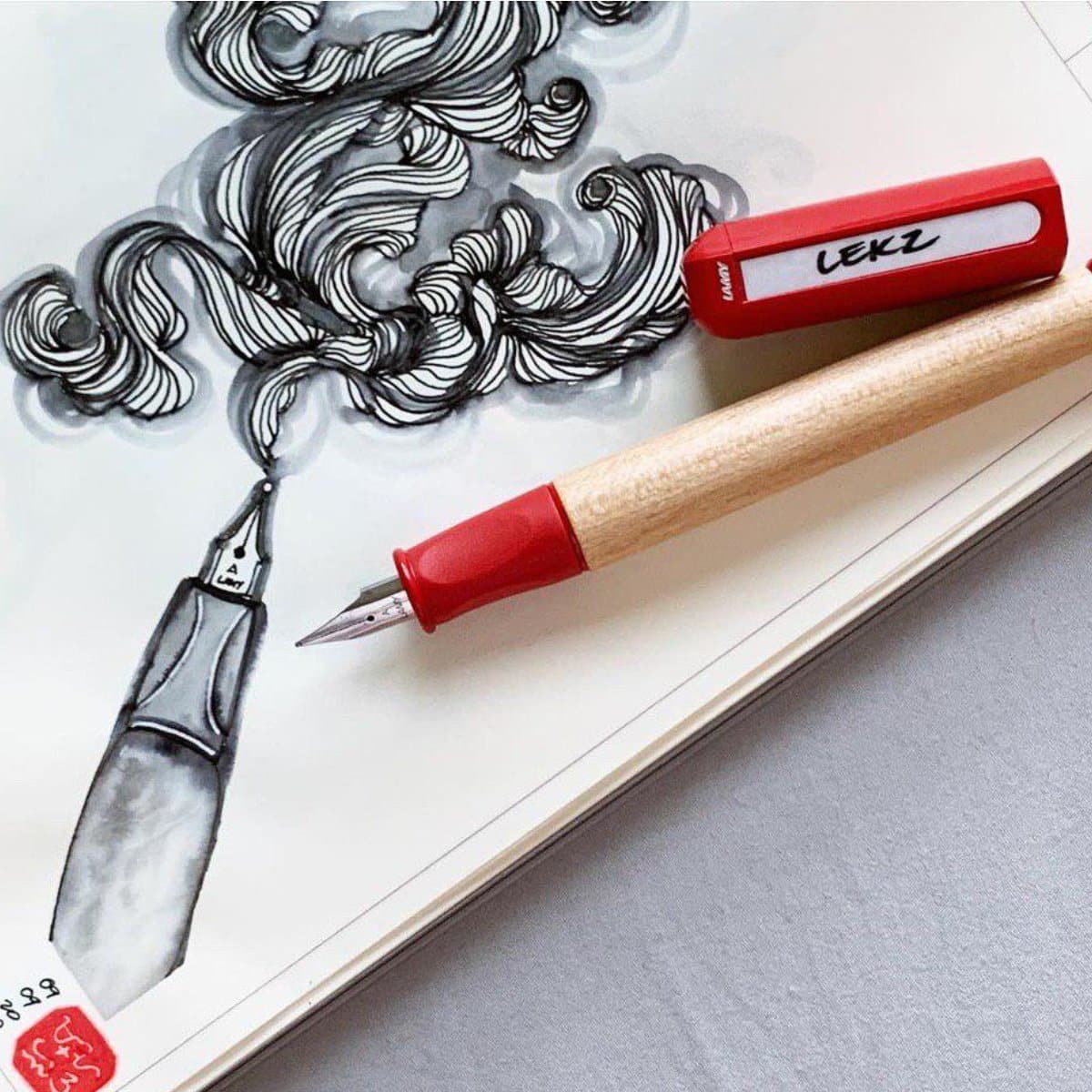 Left handed fountain hotsell pens