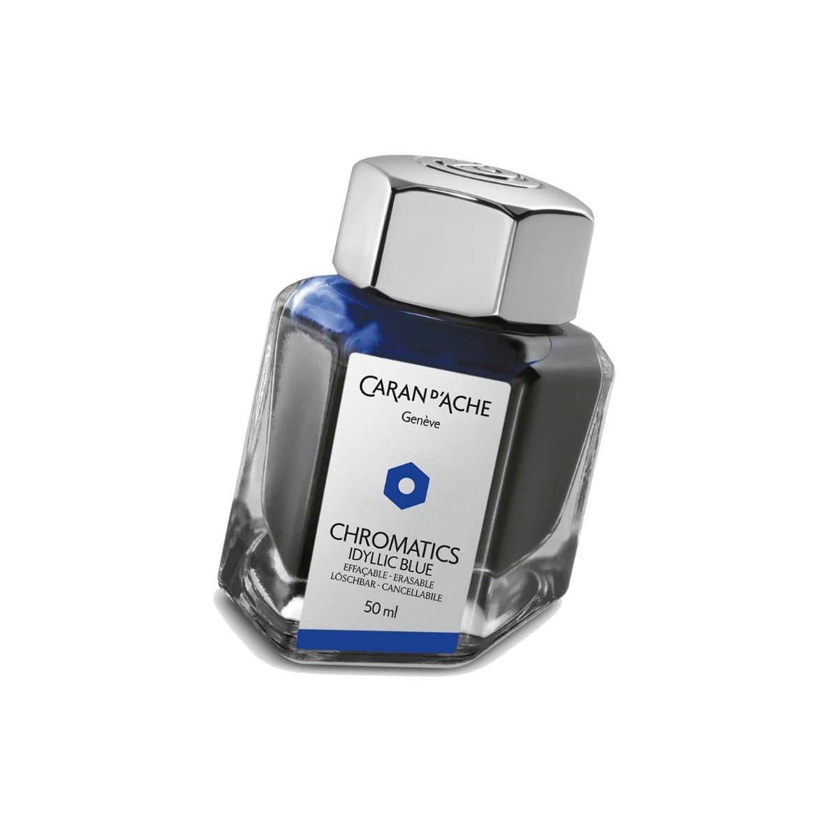 CARAN d'ACHE Ink Bottle CHROMATICS, 50ml,  Idyllic Blue