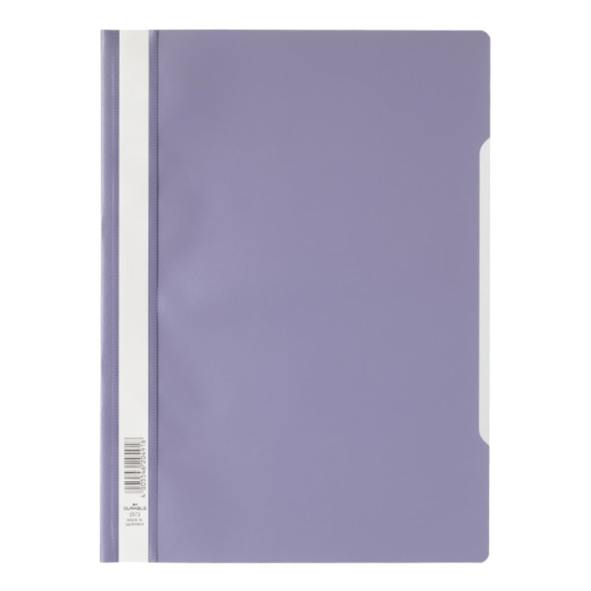 Durable Clear View Folder - Economy A4, Lilac
