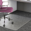 Chair Mat for carpets, studded,  90 x 120 cm, Clear