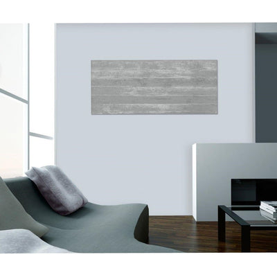 Sigel Magnetic Glass Board ARTVERUM, 130 x 55 cm, Fairfaced Concrete