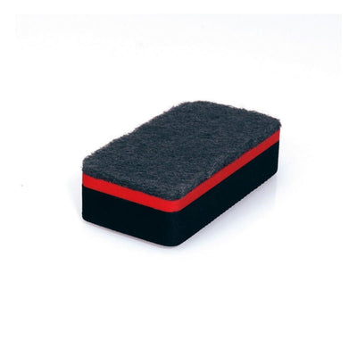 Sigel Magnetic Eraser for Glass Board Markers, 9 x 4.5 x 2.6 cm, Black