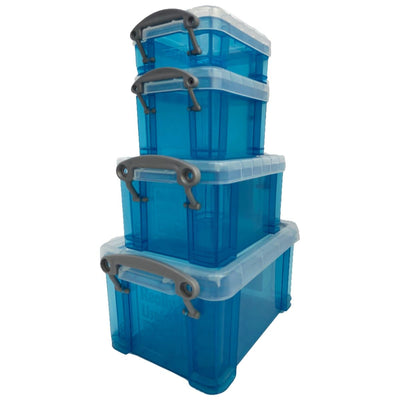 Really Useful Box, 0.07 Litre, 90 x 65 x 30mm, Blue