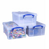 Really Useful Box, 9 Litre, 395 x 255 x 155mm, Clear