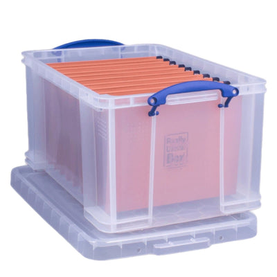 Really Useful Box, 48 Litre, 600 x 400 x 310 mm, Clear