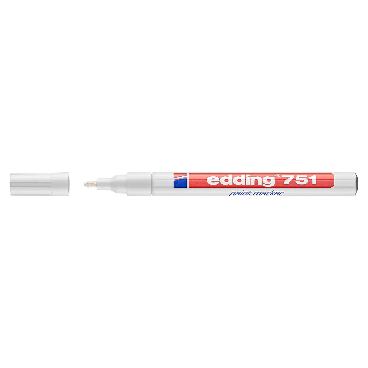 edding 751 Paint Marker, 1-2mm Bullet Tip, White