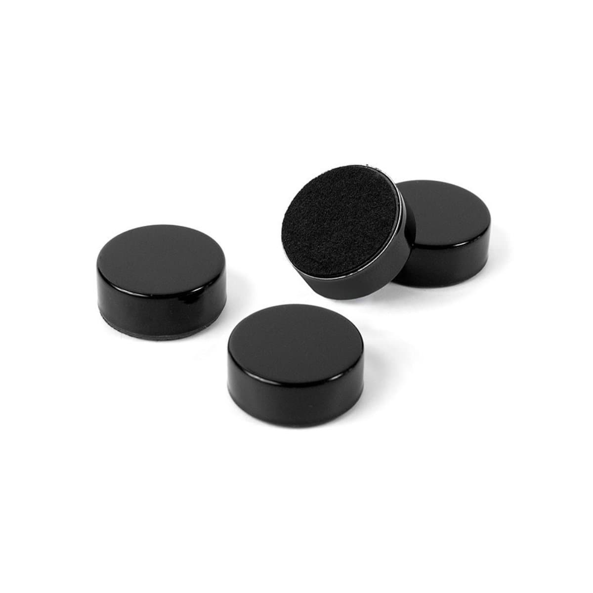 Trendform Super Strong Magnet BLACK, 23mm, 4/pack, Black