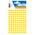 Herma Vario Sticker Color Dots, 8 mm, 540/pack, Yellow