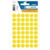 Herma Vario Sticker Color Dots, 13 mm, 240/pack, Yellow