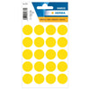 Herma Vario Sticker Color Dots, 19 mm, 100/pack, Yellow