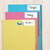 Herma Vario Sticker Labels, assorted sizes, 133/pack, White