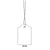 Herma Merchandise Tags with String, 25 x 38 mm, White