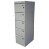 Rexel 5 Drawer Filing Cabinet, Grey