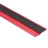 Transotype Non-Slip Aluminum Cutting Ruler, 30cm / 60cm, Red