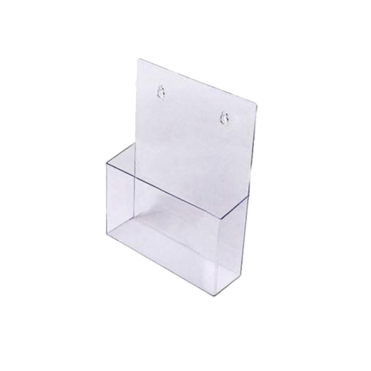 Acrylic Brochure Holder Table/Wall Mount, 1 Tier, A5 149 x 210 mm
