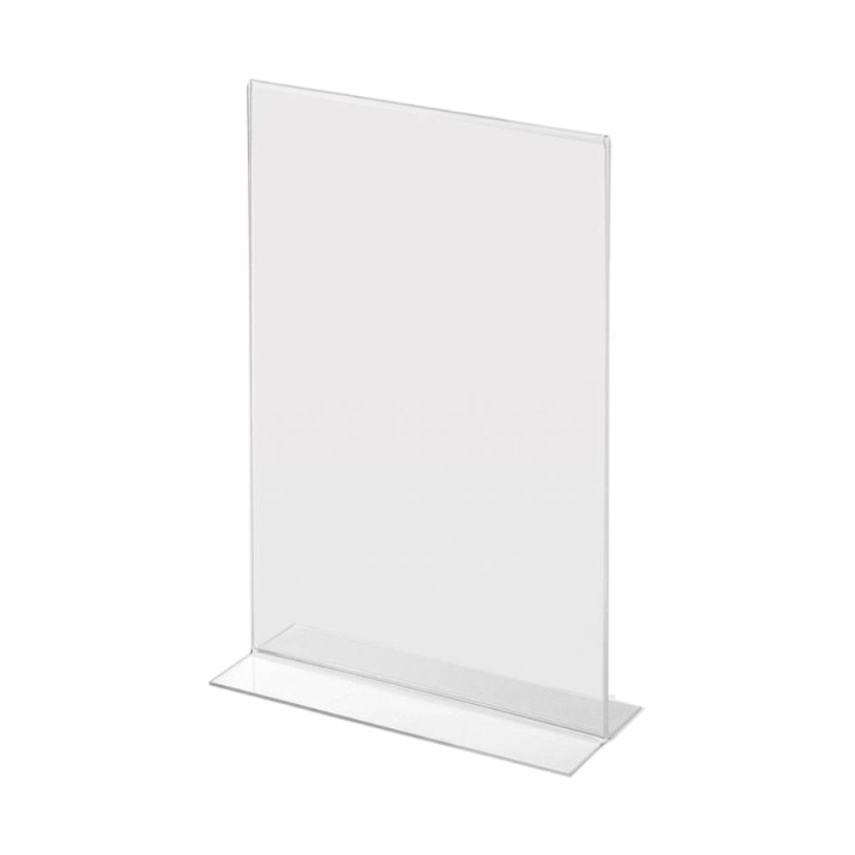 Acrylic Sign Holder 2 Sided T-Type, A3 297 x 420 mm