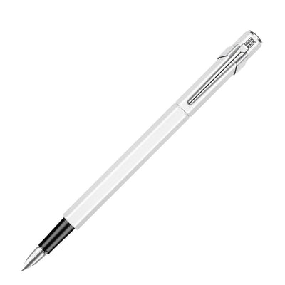 CARAN d'ACHE 849 Fountain Pen Metal, M nib, White