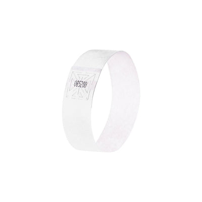 Sigel Event Wristbands Super Soft, adhesive seal, printable, 120/pack, White