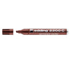 edding 2200C Permanent Marker, 1-5mm Chisel Tip, Brown