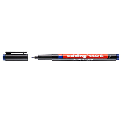 edding 140 S Permanent Multi-Marker Superfine, 0.3mm, Blue