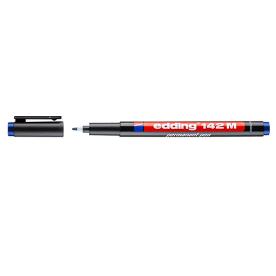 edding 142 M Permanent Multi-Marker Medium, 1mm, Blue