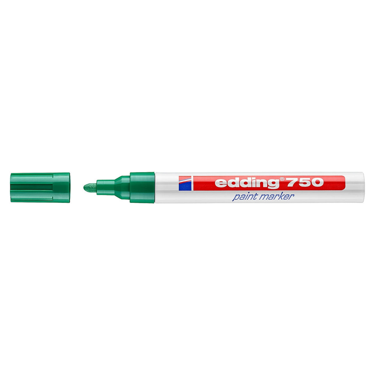 edding 750 Paint Marker, 2-4mm Bullet Tip, Green