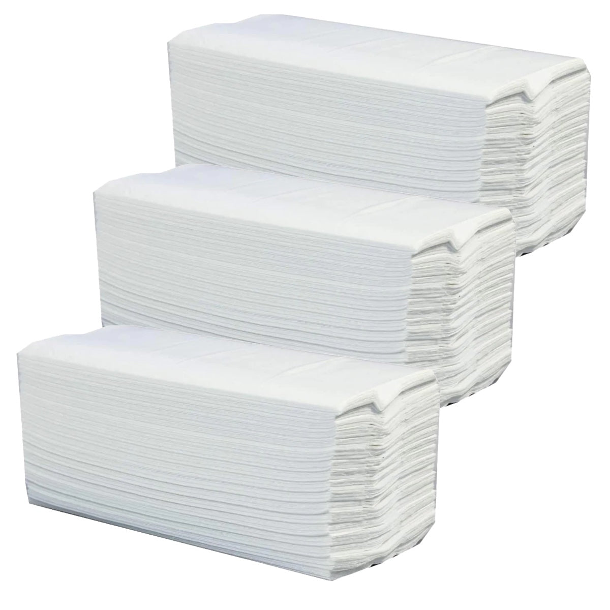 Sanita C-Fold Hand Towels 21 x 22 cm, 150 Sheets, 3/pack