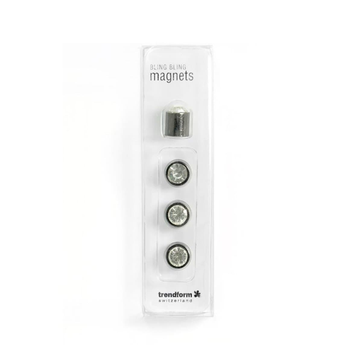 Trendform Magnets BLING BLING, 4/pack, Anthracite