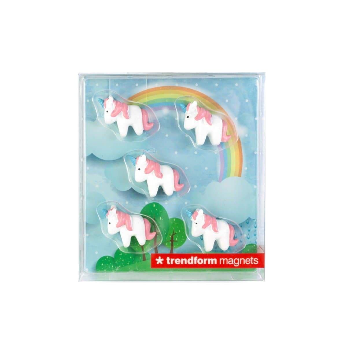 Trendform Magnets UNICORN, 5/pack, White