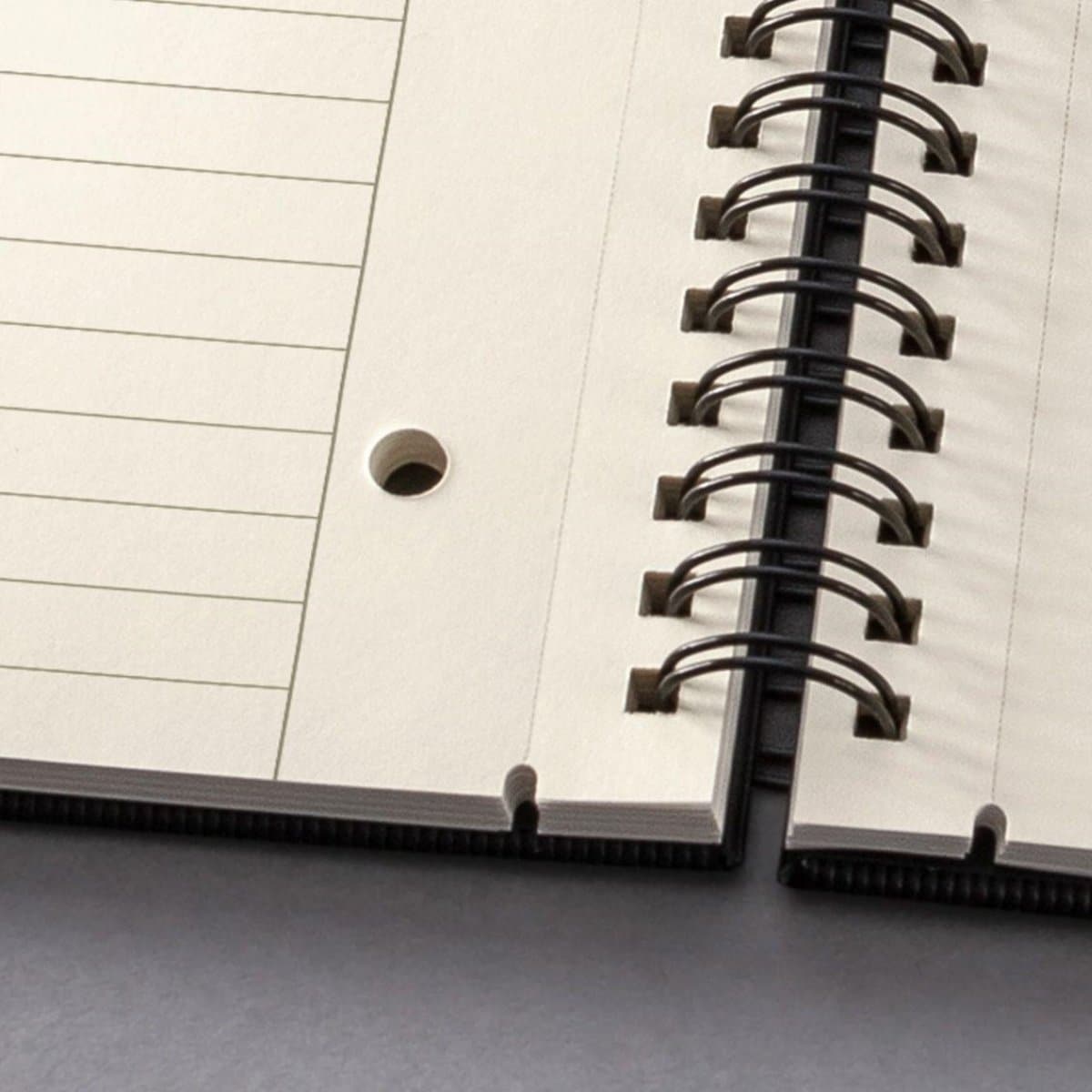 Sigel Spiral Notepad CONCEPTUM A4, Hardcover, Lined, Black