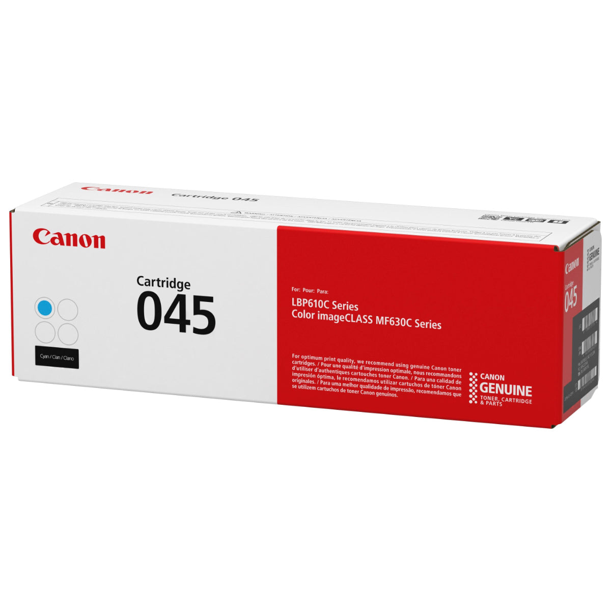 Canon 045 Cyan Toner Cartridge - 1241C001