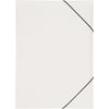 Pagna Folder A3 with elastic fastener PP, White