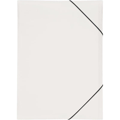 Pagna Folder A3 with elastic fastener PP, White