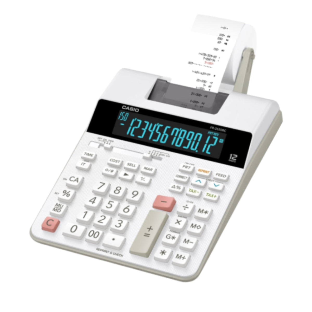 Casio FR-2650RC Printing Calculator