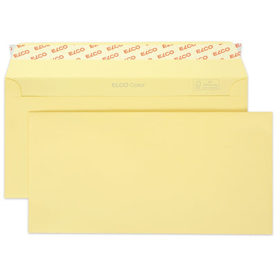 Elco Color Envelope C5/6 DL, 4.5 x 9", 100g, 25/pack, Beige