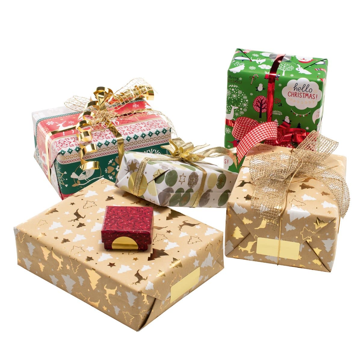 Herma Decor Stickers GOLD Labels, 26 x 54 mm, 18/pack, Gold