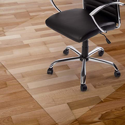 Chair Mat for hard floor,  90 x 120 cm, Clear