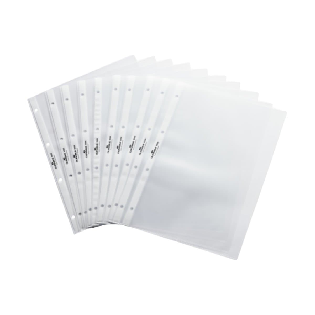 Durable Table Flipchart A4 Refill Pockets, 10/pack, Transparent