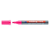 edding 725 Fluorescent Neon Black- and UV Light, Board Marker, 2-5mm Chisel, Neon Pink